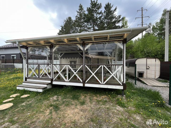 Мягкие окна для беседок террас и веранд