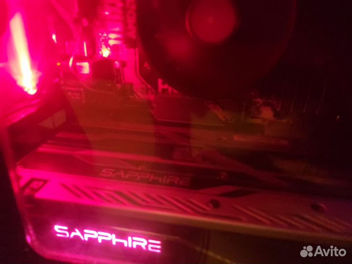 Игровой компьютер ryzen 3 + RX 480