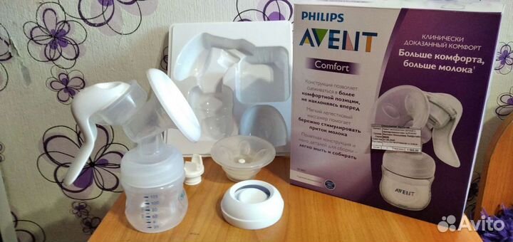 Молокоотсос avent ручной