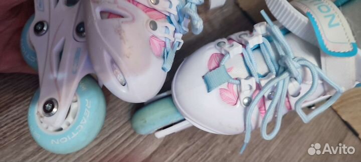 Роликовые коньки детские раздвижные