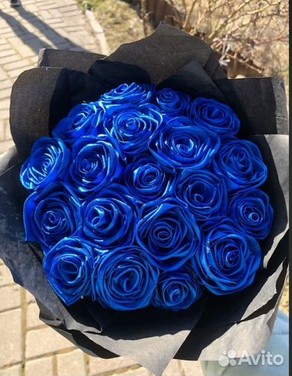 Розы из атласных лент на заказ