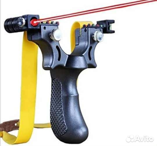 Рогатка с лазерным прицелом