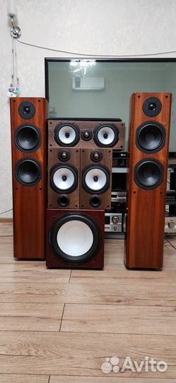 Акустические колонки monitor audio +саб+рес+уси+