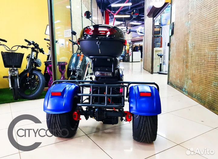 Электроскутер CityCoCo Trike PRO 12