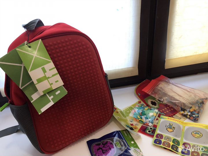 Рюкзак Лего с пикселями