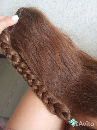 Волосы натуральные 123 гр