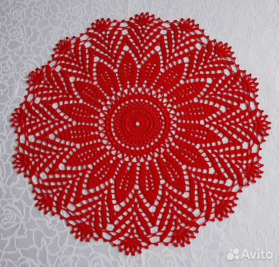 Салфетки ажурные ручной работы