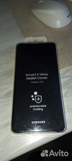 Чехол Smart S View Wallet Cover Samsung Galaxy A72