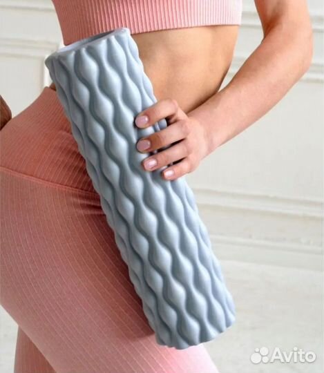 Массажный ролик для спины МФР ролл для фитнеса