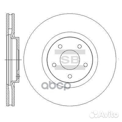 Диск тормозной nissan qashqai 07/renault koleo