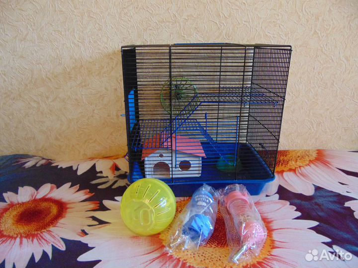 Джунгарские хомяки от заводчика, клетки