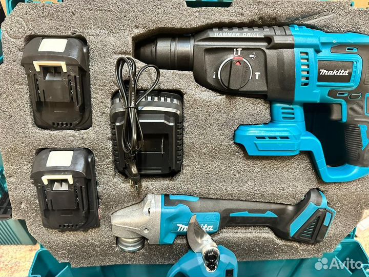 Аккумуляторный набор makita 6 в 1