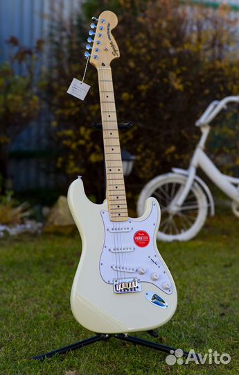 Fender Squier Affinity Stratocaster Olympic White