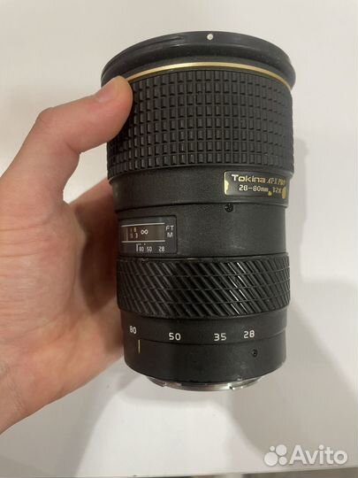 Объектив tokina 28 80 mm f 2.8