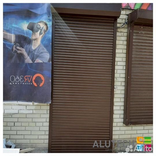 Рольставни на двери