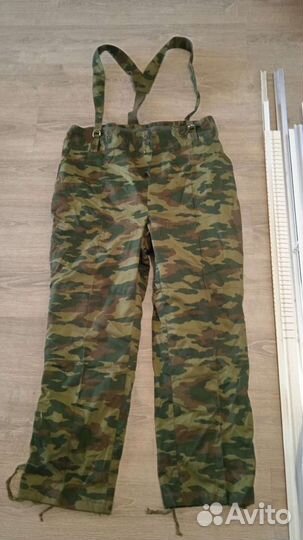 Штаны теплые комуфл