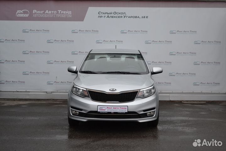 Kia Rio 1.6 МТ, 2017, 120 968 км