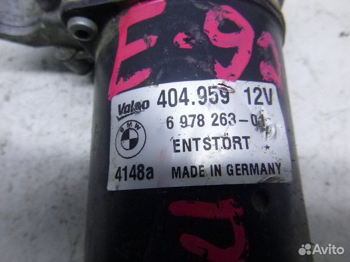 Моторчик стеклоочистителя передний BMW E90/E91 200