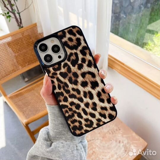 Чехол Leopard на iPhone 15 Pro (Без Бирки)