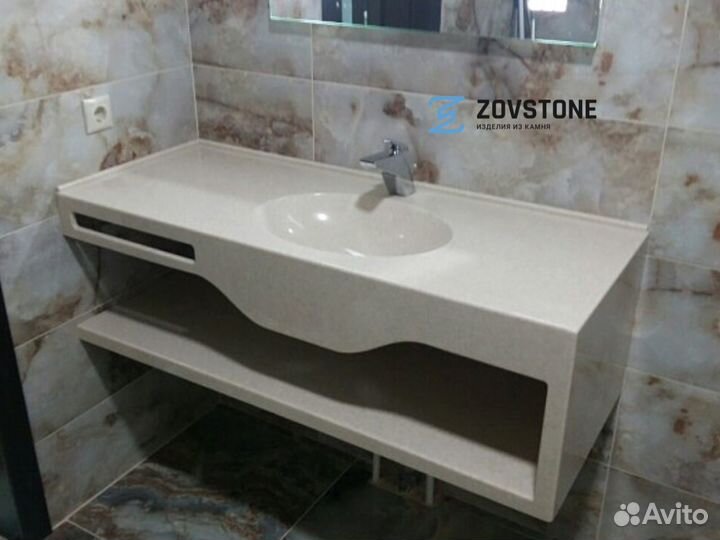 Столешница с интегрированной мойкой