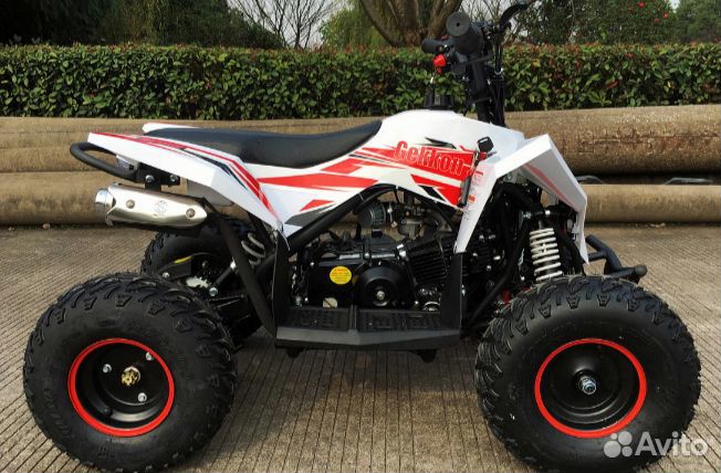 Детский квадроцикл бензиновый motax gekkon 90 cc 1