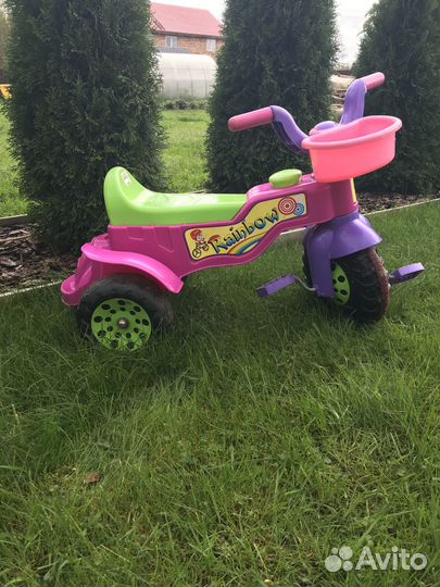 Велосипед детский трёхколёсный