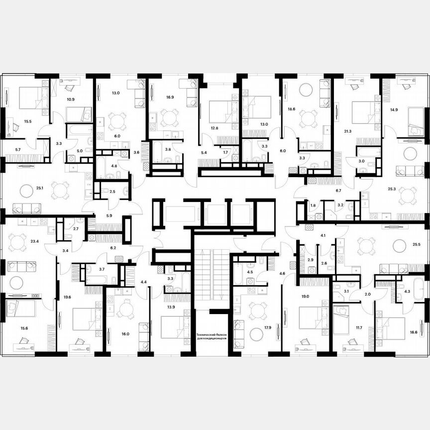 Квартира-студия, 27,4 м², 20/28 эт.
