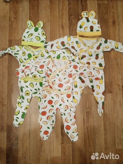 Детские вещи пакетом на девочку 1-3 месяца