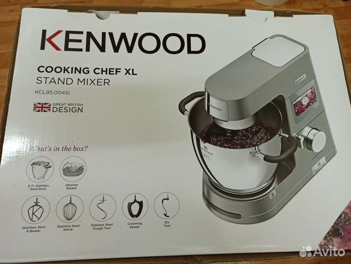 Миксер планетарный kenwood