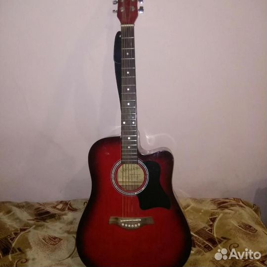 Гитара «Dreadnought», вырез, звукосниматель