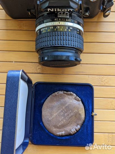 Медаль.Награда WordPressPhoto.1977г