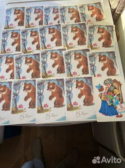 Коллекции открыток времен СССР