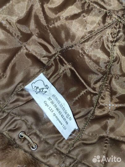 Шапка норковая женская