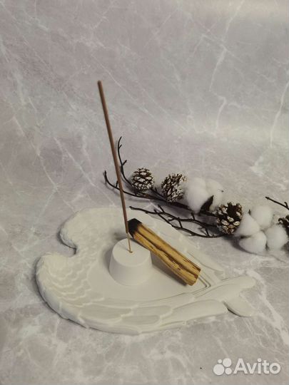 Подставка гипс крылья декоп