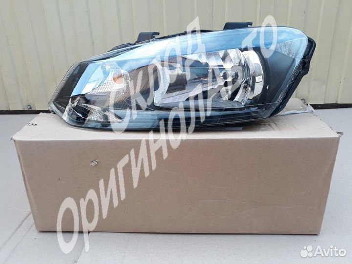 Фара передняя левая фольксваген поло 10-15