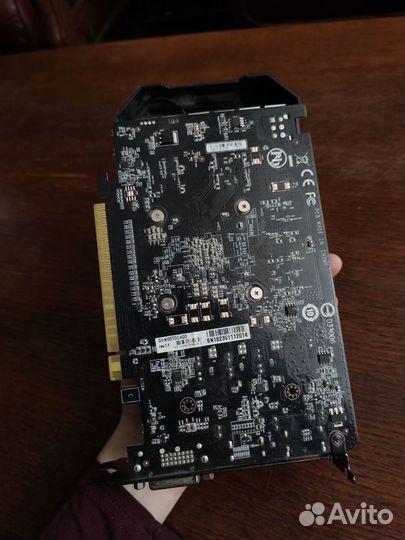 Видеокарта gigabyte GeForce GTX 1050 Ti OC 4G