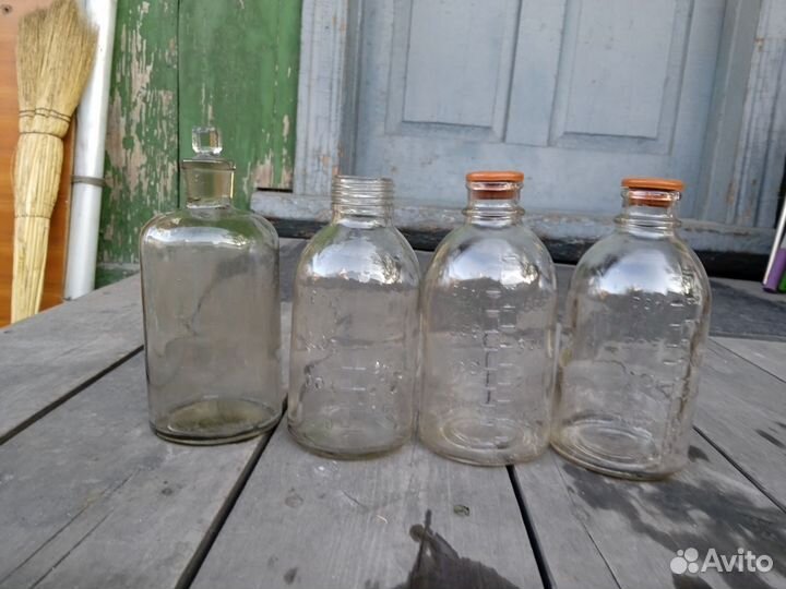 Бутылки аптечные,из под вина, тёмное стекло