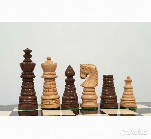 Шахматные фигуры шахматы резные Индия 9 см