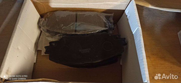 Тормозные колодки toyota rav 4