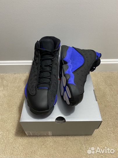 Jordan 13 black hyper royal Оригинал