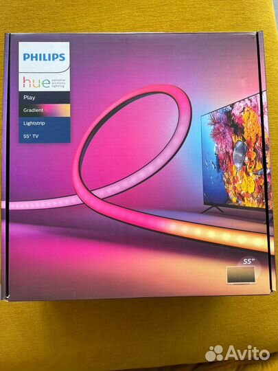 Philips Hue Lightstrip Gradient TV 55 inch