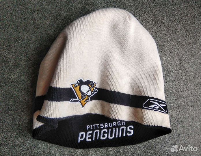 Шапка Reebok. NHL. Pittsburgh Penguins
