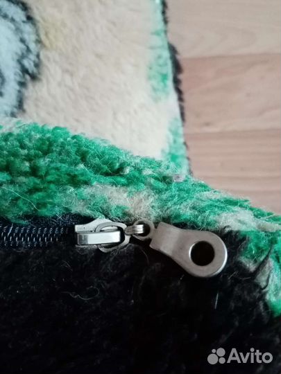 Подушки зайчики меховые на замке