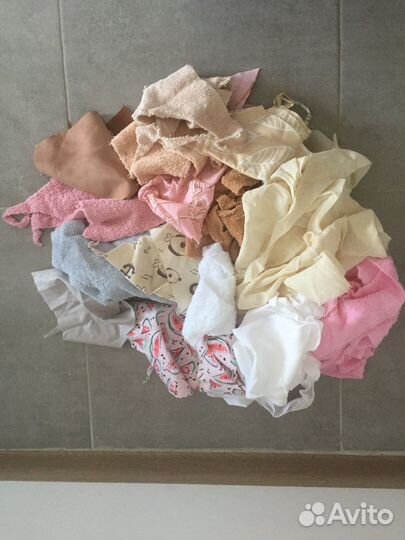 Кусочки ткани (пакет)