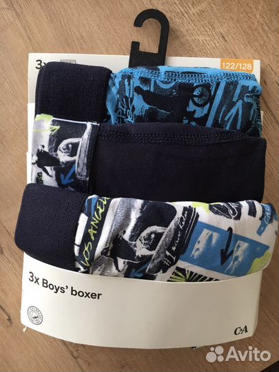 Боксеры C&A и H&M