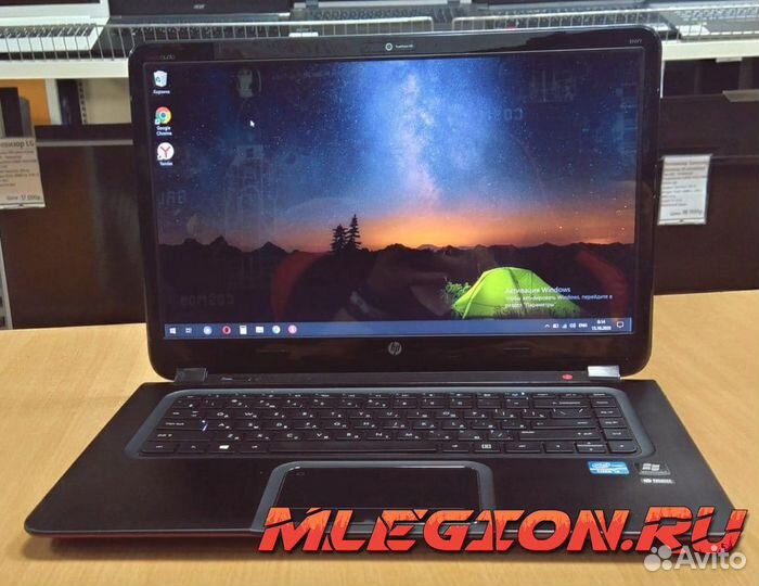 MLegion HP i3 2367 6 GB Intel HD 128 GB SSD 15.6