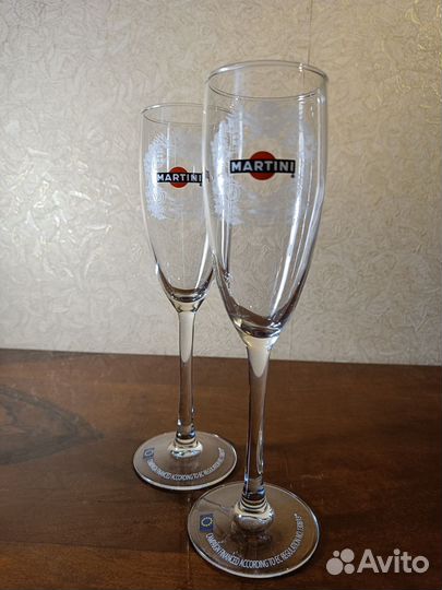 Пара бокалов для виски; шампанского; ликера