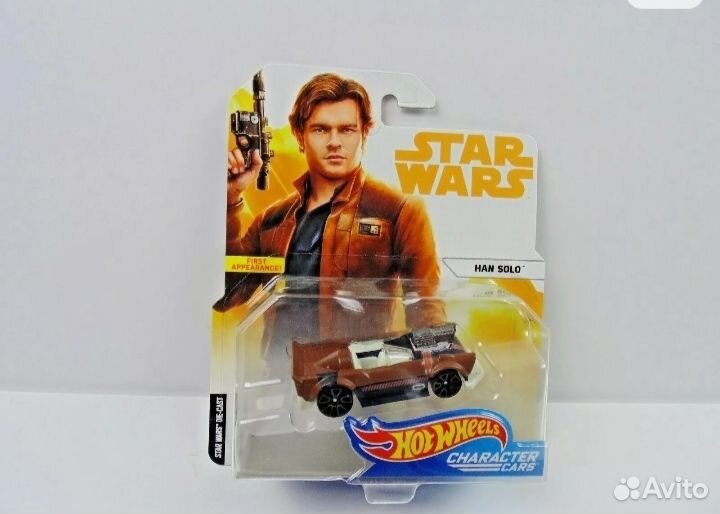 Машинка Hot wheels Star Wars Хан Соло FJF78