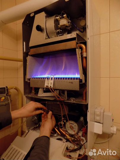 Ремонт и настройка газовых котлов плит