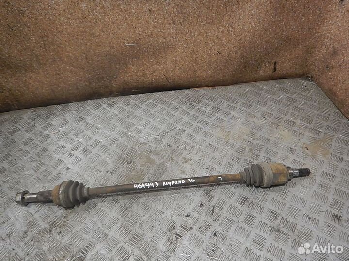 Полуось (привод в сборе) задняя левая, Nissan (Нис